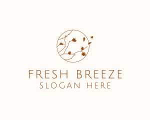 Autumn Season Breeze  logo design