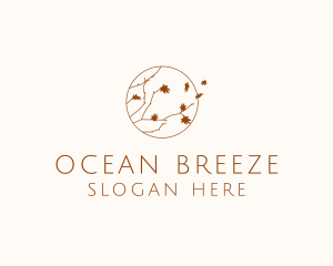 Autumn Season Breeze  logo design