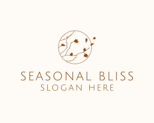 Season - Autumn Season Breeze logo design