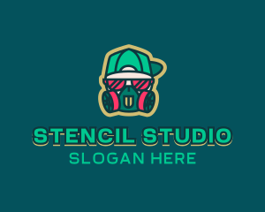 Stencil - Street Artist Stencil logo design