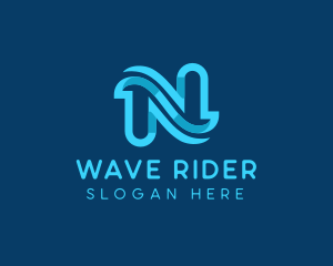 Surf - Surf Wave Resort logo design