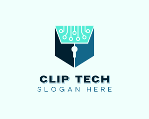 Cybersecurity Tech Programming logo design