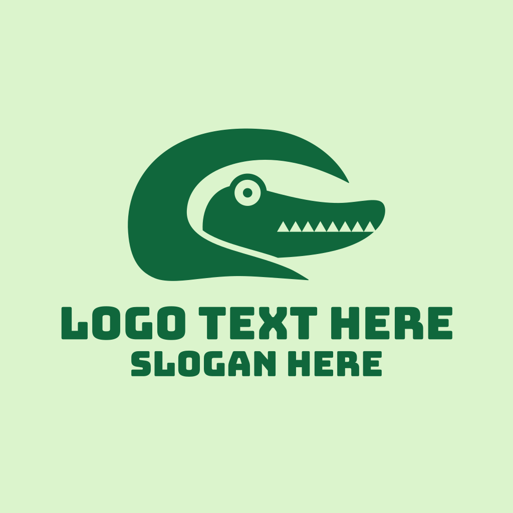 Green Crocodile Tail Logo | BrandCrowd Logo Maker
