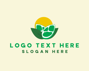 Plant - Vegan Meat Food logo design