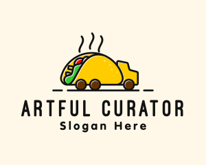 Taco Mexican Food Truck logo design