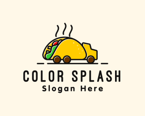 Taco Mexican Food Truck logo design