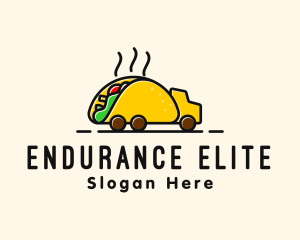 Taco Mexican Food Truck logo design