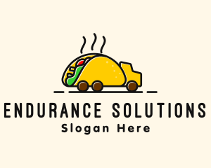 Taco Mexican Food Truck logo design