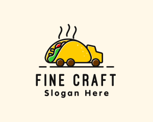 Taco Mexican Food Truck logo design