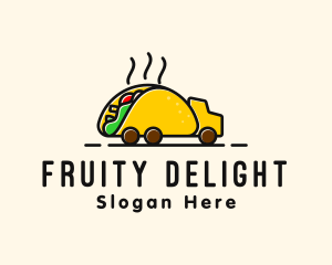 Taco Mexican Food Truck logo design