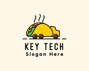 Taco Mexican Food Truck logo design