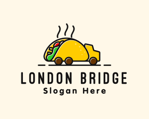 Taco Mexican Food Truck logo design