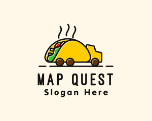 Taco Mexican Food Truck logo design