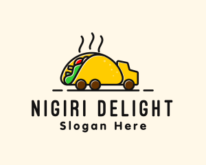 Taco Mexican Food Truck logo design