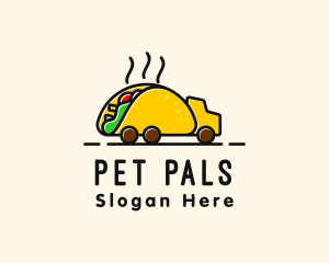 Taco Mexican Food Truck logo design