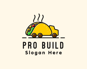 Taco Mexican Food Truck logo design