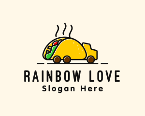 Taco Mexican Food Truck logo design