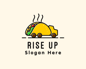 Taco Mexican Food Truck logo design