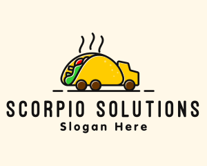 Taco Mexican Food Truck logo design