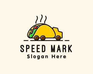 Taco Mexican Food Truck logo design