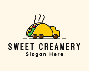 Taco Mexican Food Truck logo design