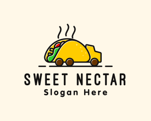 Taco Mexican Food Truck logo design