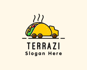 Taco Mexican Food Truck logo design