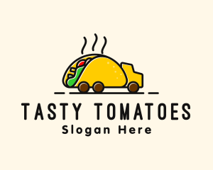 Taco Mexican Food Truck logo design