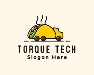 Taco Mexican Food Truck logo design