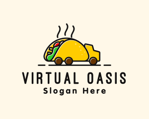 Taco Mexican Food Truck logo design