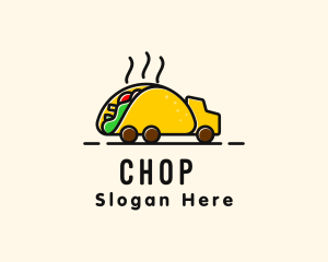 Taco Mexican Food Truck logo design