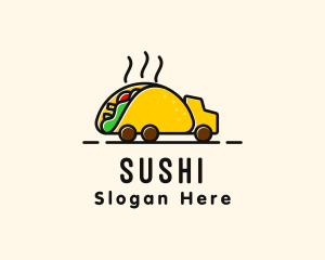 Taco Mexican Food Truck logo design