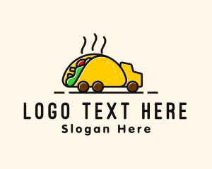 Food Truck - Taco Mexican Food Truck logo design