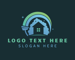 Clean - Clean Bubbles Housekeeping logo design