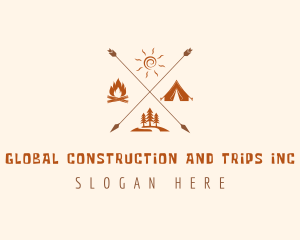Summer Camp Adventure Logo