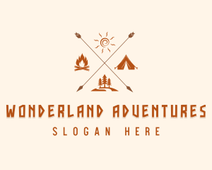 Summer Camp Adventure logo design