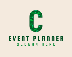 Emerald Elegant Letter C Logo