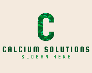 Emerald Elegant Letter C logo design