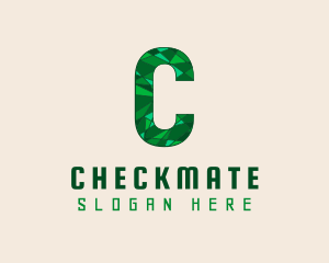 Emerald Elegant Letter C logo design