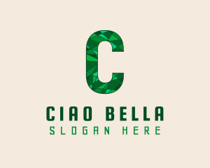 Emerald Elegant Letter C logo design