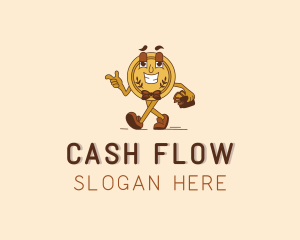 Cash Money Coin logo design