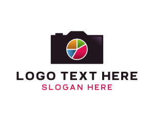 Paparazzi - Chart Camera Photography logo design