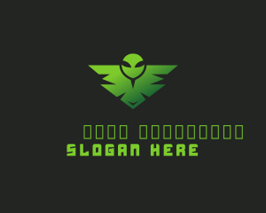 Bird - Bird Alien Game logo design