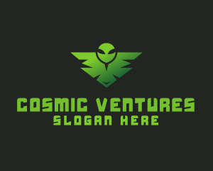 Alien - Bird Alien Game logo design