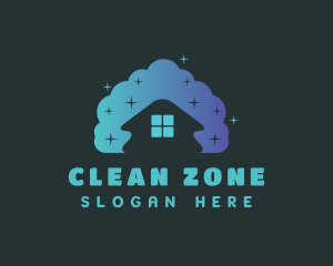 Sanitary - House Sanitary Cleaning logo design