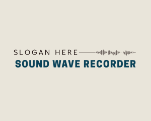 Sound Wave Studio logo design