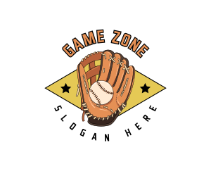 Sports Baseball Mitt logo design