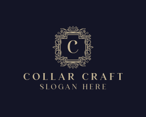 Luxury Flower Ornate Boutique logo design