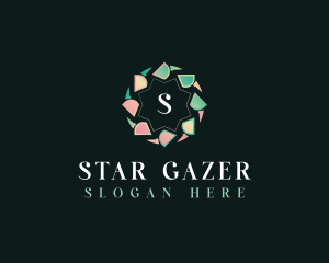 Star Abstract Digital logo design