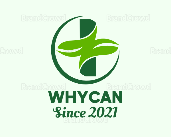Environmental Cross Leaf Logo
